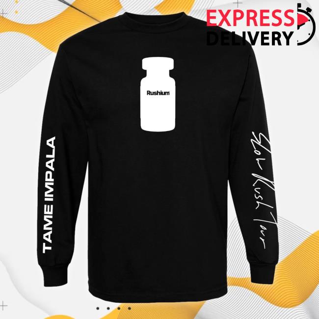 Kung Fu Clothing Shop Store Merch Tame Impala Rushium Bottle Black Pullover Hoodie
