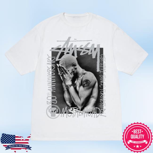 Official Stüssy & Goldie Metalheadz 30 T Shirt