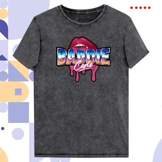 Official Natalie Nunn Apparel Baddie Code Denim New Shirt NatalieNunn