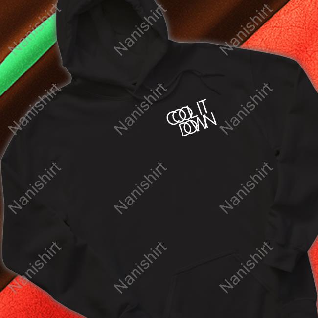 Yeah Yeah Yeahs Merch Black Cool It Down Logo Long Sleeve Tee