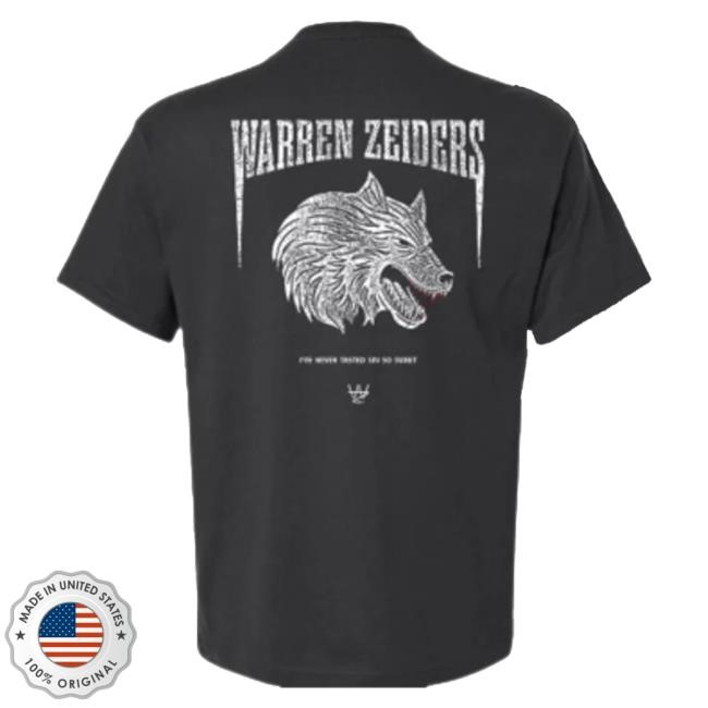 Official Warren Zeiders Merch Store Warren Zeiders Wolf Tshirt