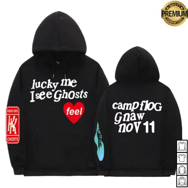 Official Kanye West Merch Store Shop Kanye West I See Ghosts Black Hoodie KanyeWest Apparel Clothing