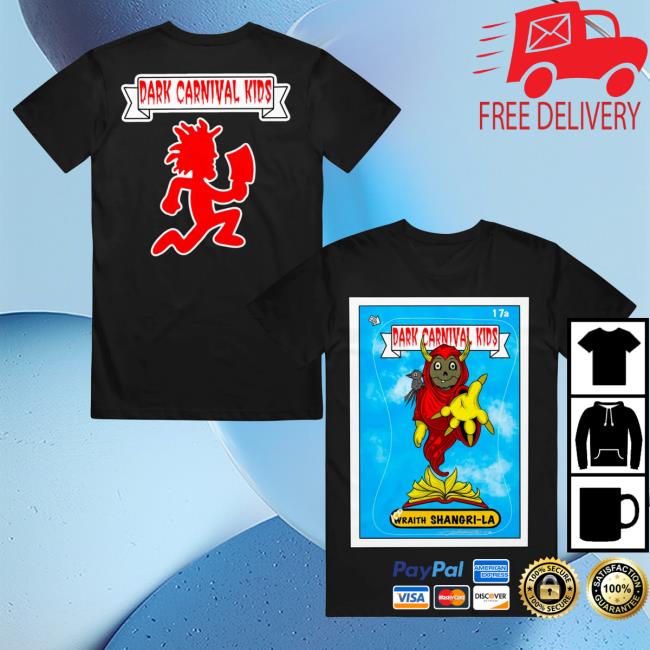 Dark Carnival Kids Shangri-La Black - Tees