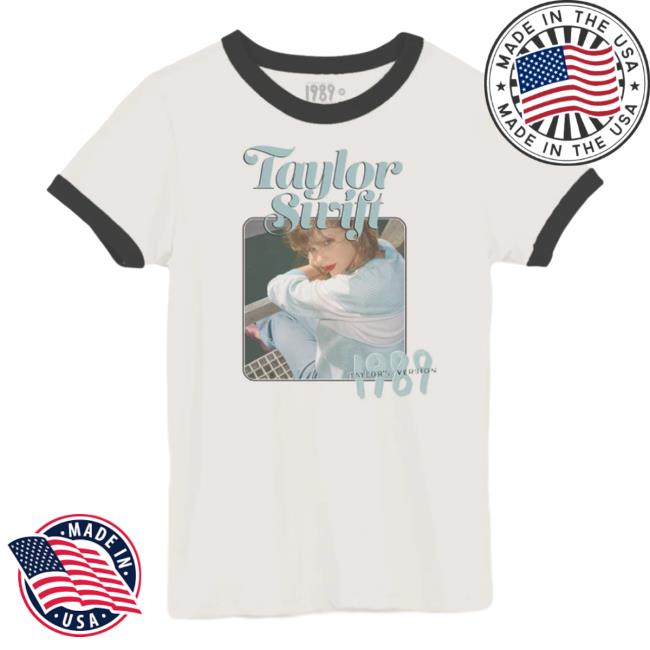 Taylor Swift Merch 1989 (Taylor's Version) Photo Ringer T-Shirt