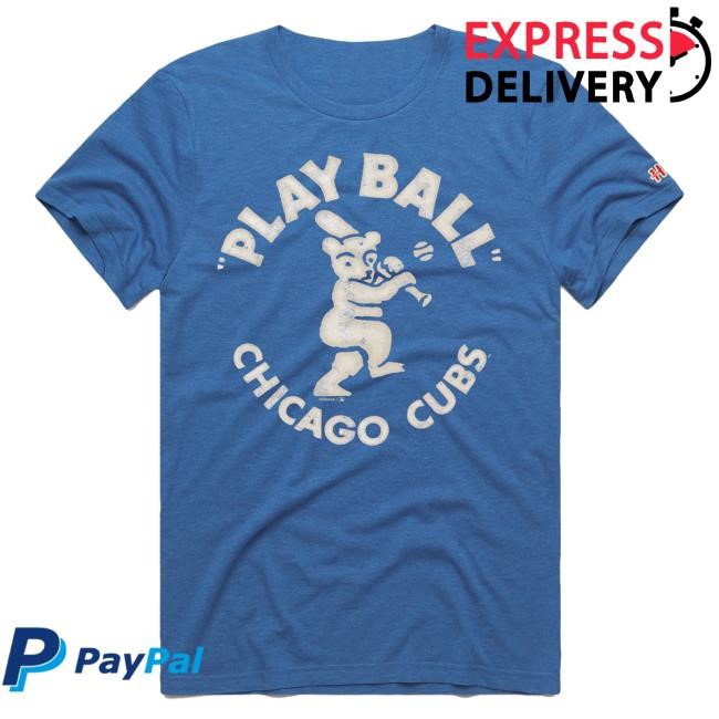 Bleacher Section Cubs Play Ball T-Shirt by Homage 2026