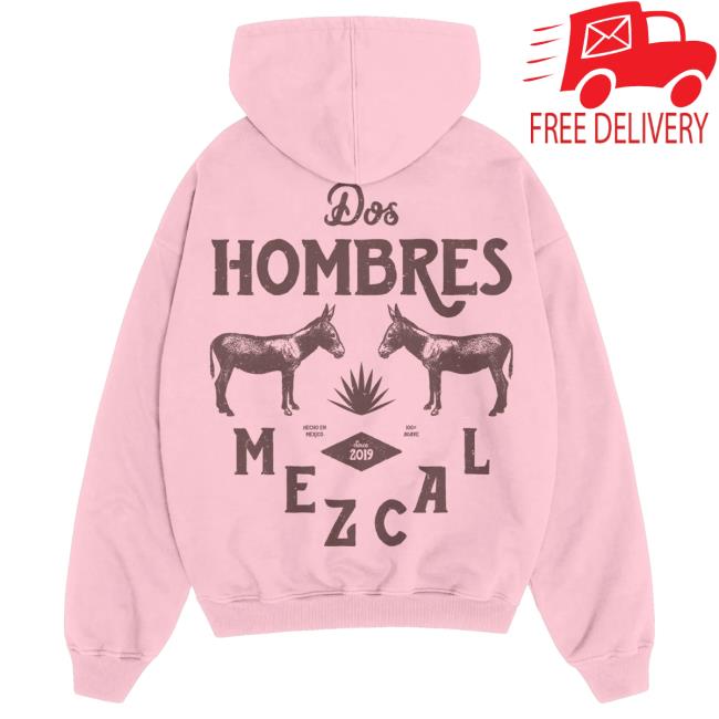 Official Dos Hombres Merch DosHombres Dos Hombres Pink Pullover Sweatshirt