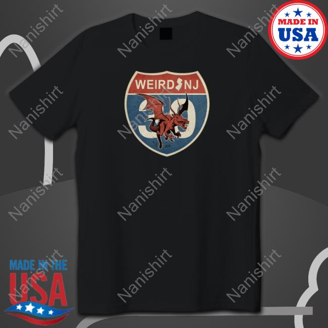 Official Weirdnj Merch The New Weird Nj 30Th Anniversary Tee Shirt