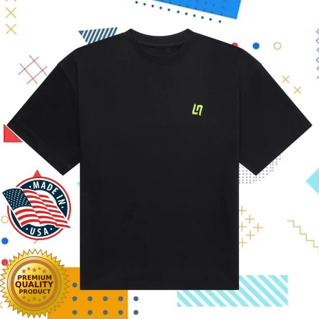 Official Lando Norris Merch Store Shop Lando Norris Core Boxy Top Shirt - Black