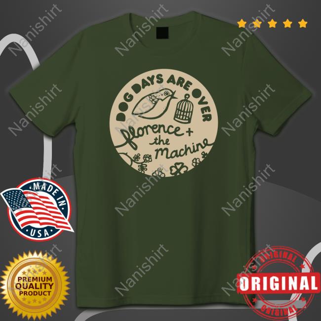 Florence And The Machine Dog Days Are Over Green T Shirt