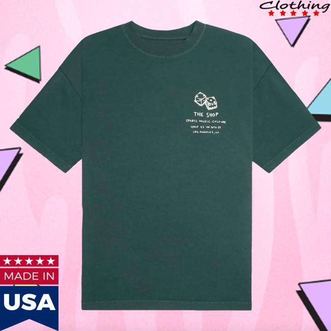 Official Maverick Carter Uninterrupted Clothing Store Shop The Shop By Hand Top Shirt Forest Green Mavcarter