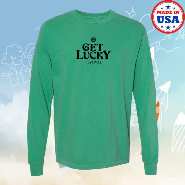 Get Lucky Festival 2024 Shop Store Merch V2 Get Lucky Lineup Classic Long Sleeve T Shirt