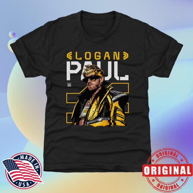 Official Logan Paul Merch Youth 500 Level Black Logan Paul Future Long Sleeve Shirt