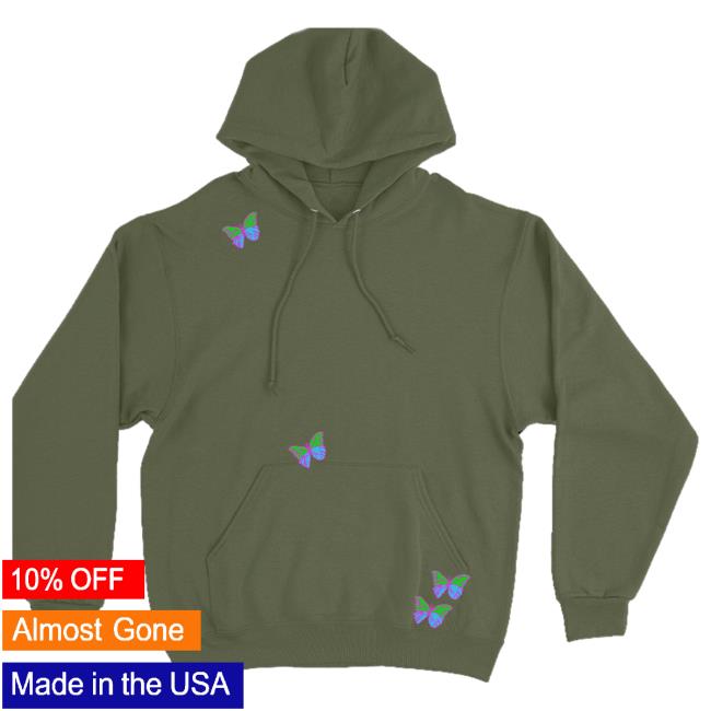 Earth is Hard Olive Green Hoodie 2023