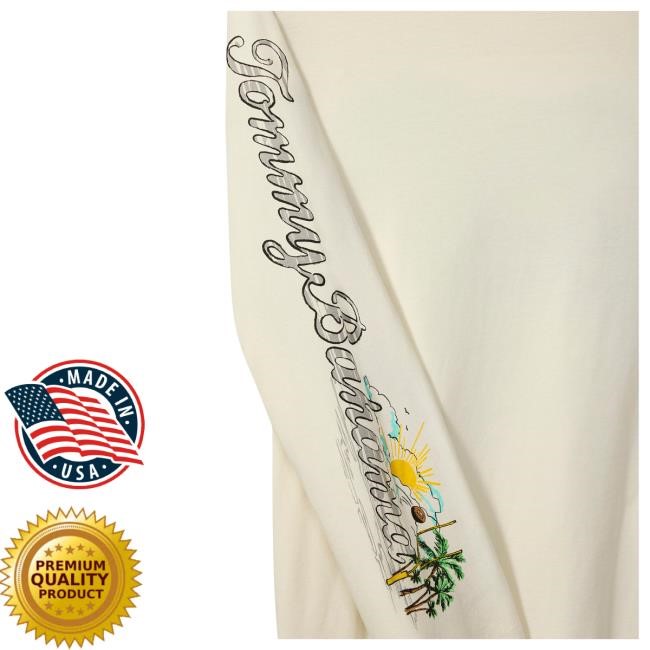 Official NFL Merch Men's Atlanta Falcons Tommy Bahama Cream Oasis Endzone Lux Long-Sleeve ArizonaCardinals