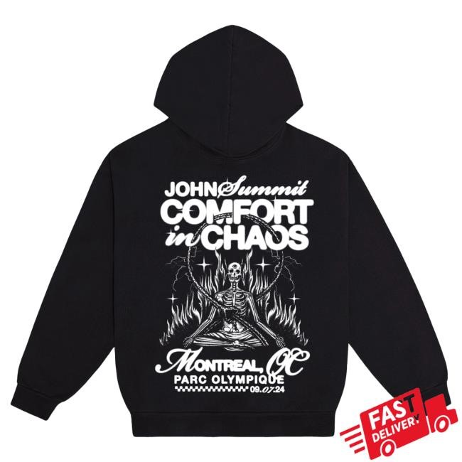 Official John Summit Merch Store Comfort in Chaos x Montreal Crewneck