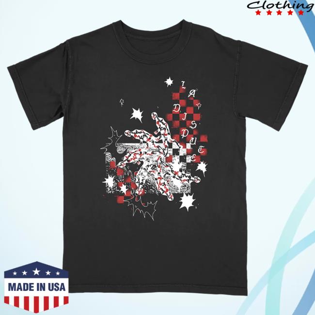 Official Hello Merch La Dispute First Reactions Black Tshirt HelloMerch