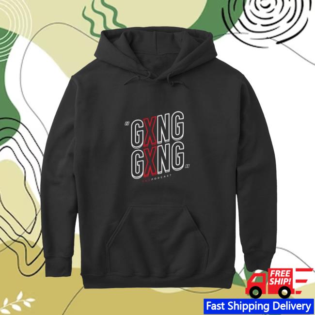 Shxtsngigs Merch Store "GXNG GXNG" Retro Hoodie