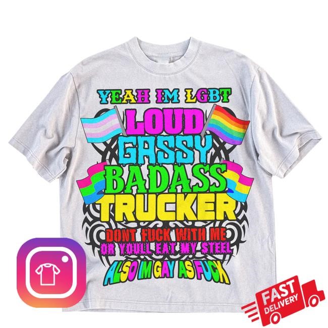 Official Very Cool Merch The Trucker Collection LGBT Trucker T Shirt