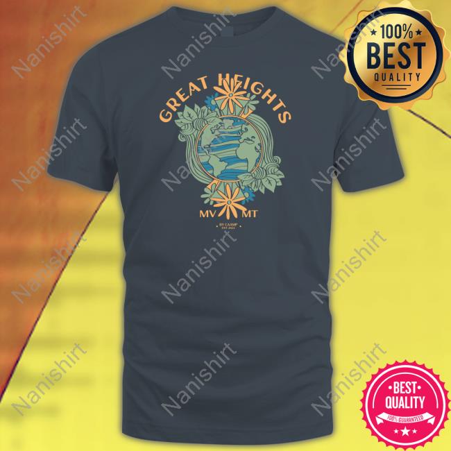 Caamp Merch Great Heights Earth By Caamp Est 2022 Shirts