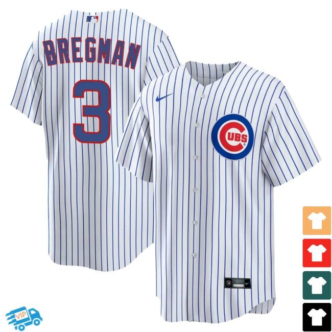 Stadium Gear Alex Bregman Home Limited Nike Jersey Chicago Cubs