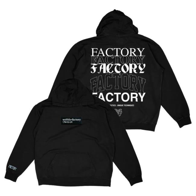 Official Wobble Factory Factory Box Logo Crew