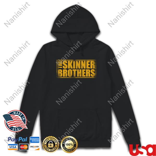 The Skinner Brothers Gold Logo Tee Shirt
