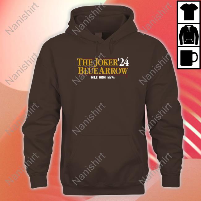 Breakingt Merch The Joker-Blue Arrow '24 Sweatshirt The Joker-Blue Arrow '24 Tee Shirt
