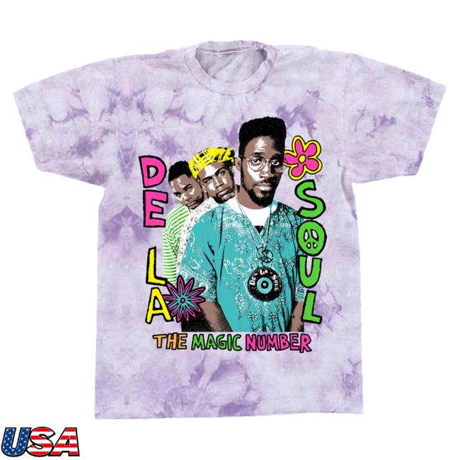 Official The Magic Number Purple Tie-Dye Shirt 2024