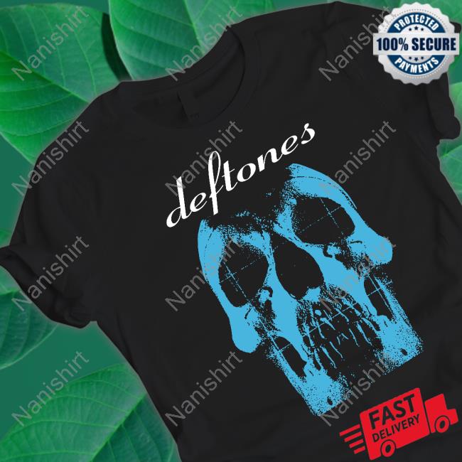 Official Deftones Merchandise Deftones Split Skull Logo Shirt