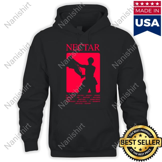 Joji Nectar Red Tracklist Tee