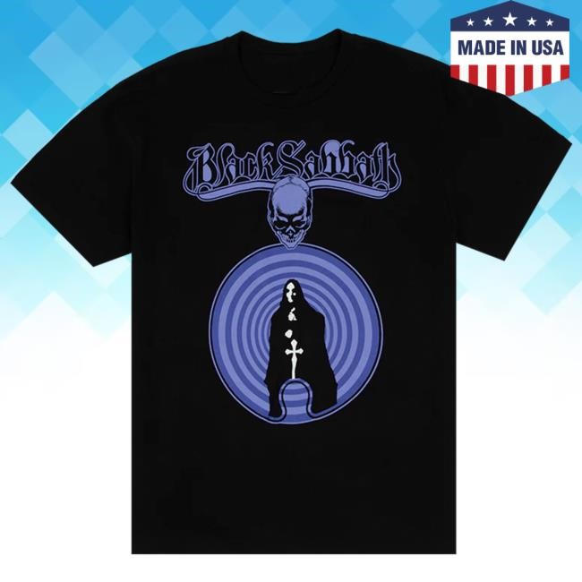 Black Sabbath Official Apparel Shop Store Logo Skull Witch Black New Tee - Black Sabbath