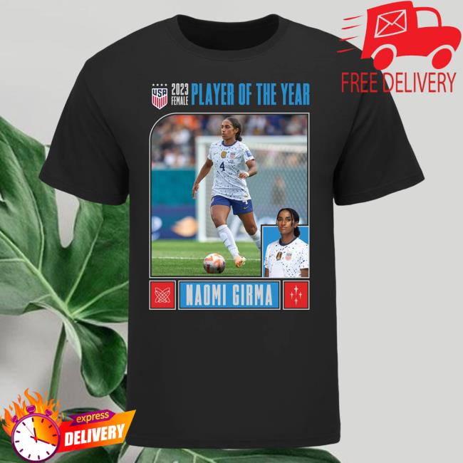 Official Uswnt Merch Store Uswnt Unisex Uswnt 2023 Girma Player Of The Year Black Tshirt Uswnt Apparel Clothing Shop