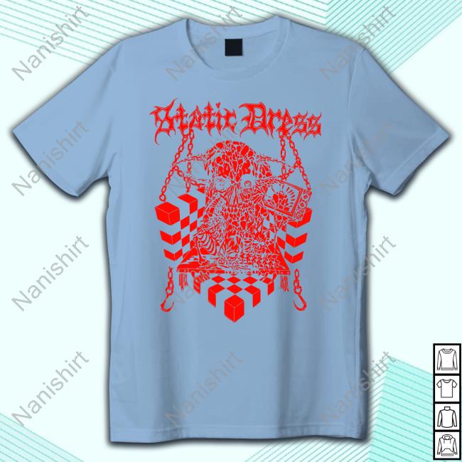 Kerrang Store Kerrang! X Static Dress Tee Shirt