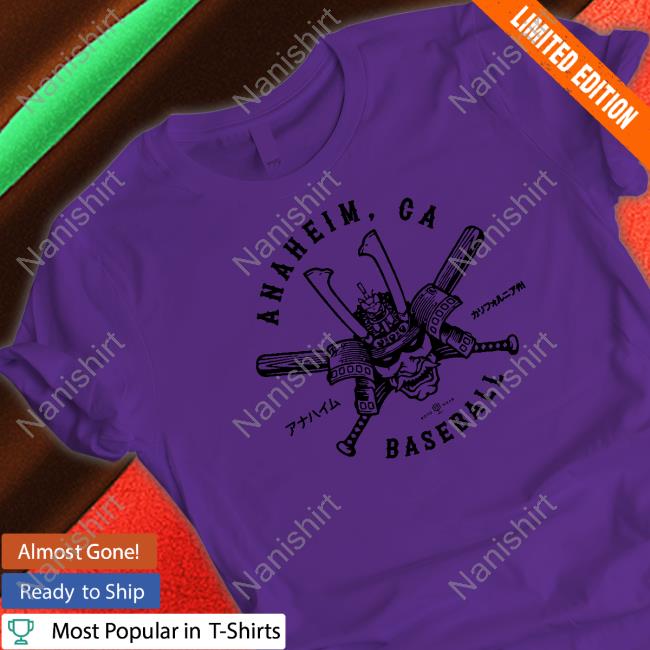 Official Anaheim CA Baseball Tee