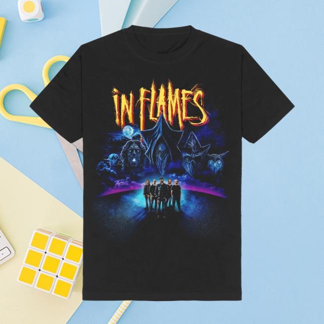 In Flames Jester Squad Short Sleeve Tee In Flames Merch Shop
