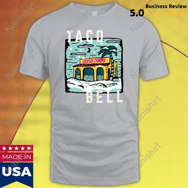 Taco Bell Merch Taco Bell Numero Uno Palm Tree Hoodie