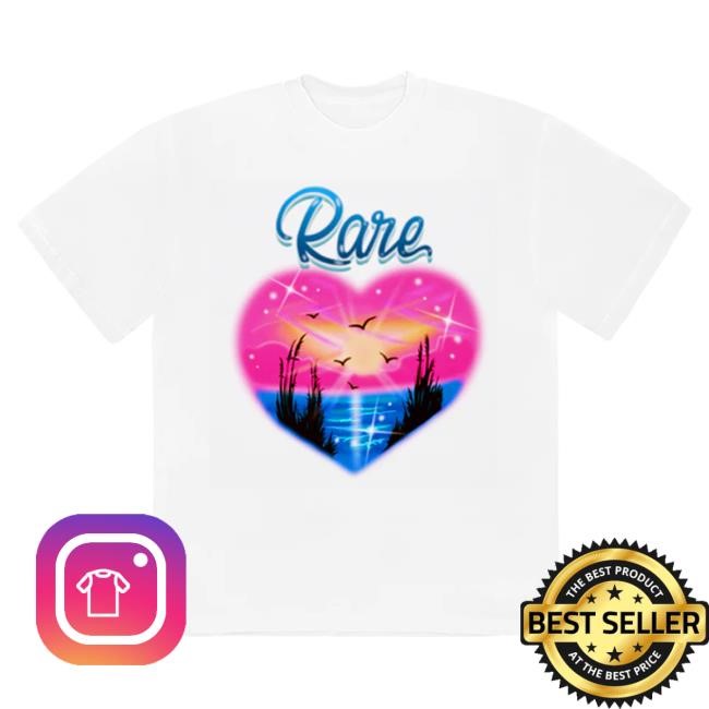 Official Selena Gomez Store Rare Album Cover T Shirt in Sand