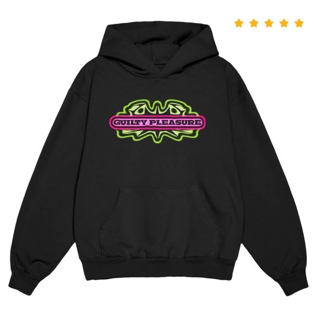 Official Jojo Siwa Store Shop Merch Jojo Siwa Guilty Pleasure Black Popover Sweatshirt Jojosiwa