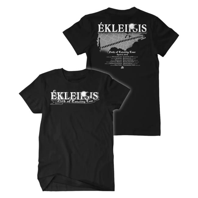 Official Dungeons And Daddies Merch Store Scishow Ékleipsis Path Of Totality Tour Attractive Shirt DFTBA Records