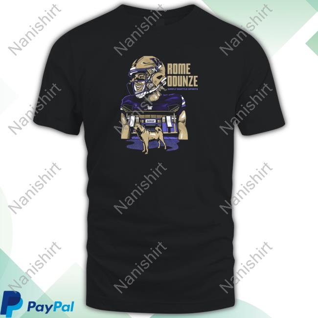 Official James Odunze Washington Huskies Rome Odunze Dawg Legend Shirts
