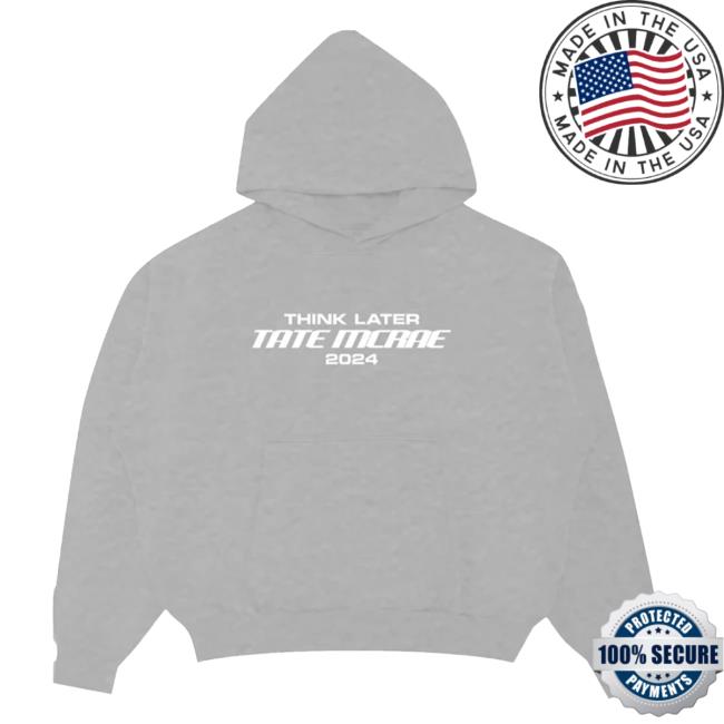 Tate Mcrae Merch Store | THINK LATER Tour Hoodie New