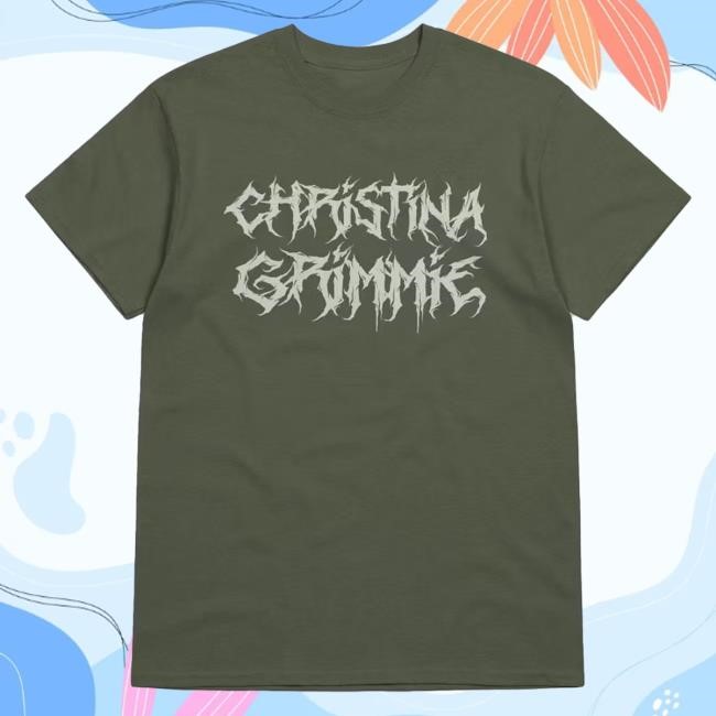 Official Christina Grimmie Metal Christina Grimmie New Shirt