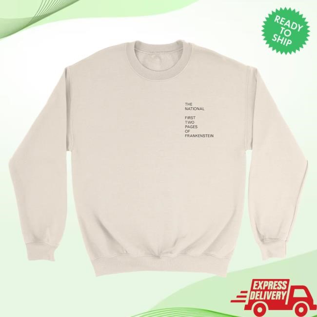 Official First Two Pages of Frankenstein Pull Over Hoodie