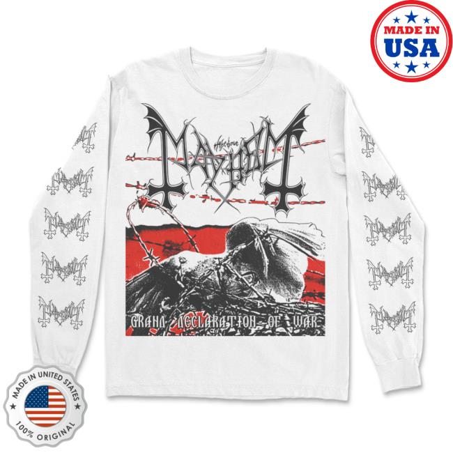 Mayhem Kings Road Grand Declaration of War (White) Longsleeve