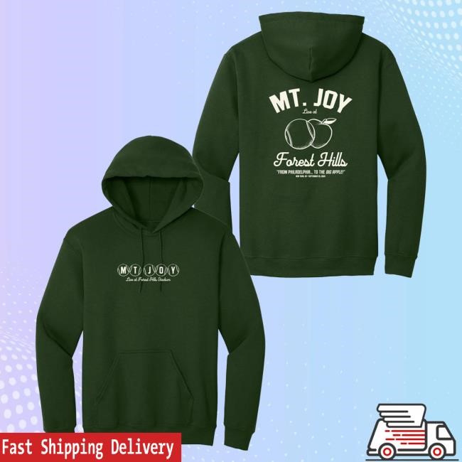 Official Mt Joy Merch Forest Hills 2025 Hoodies