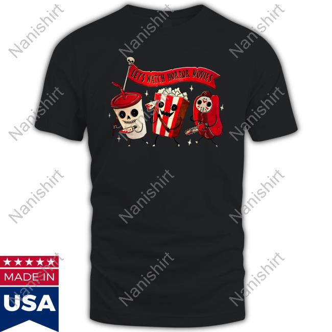 Official Let's Watch Horror Movies Tee
