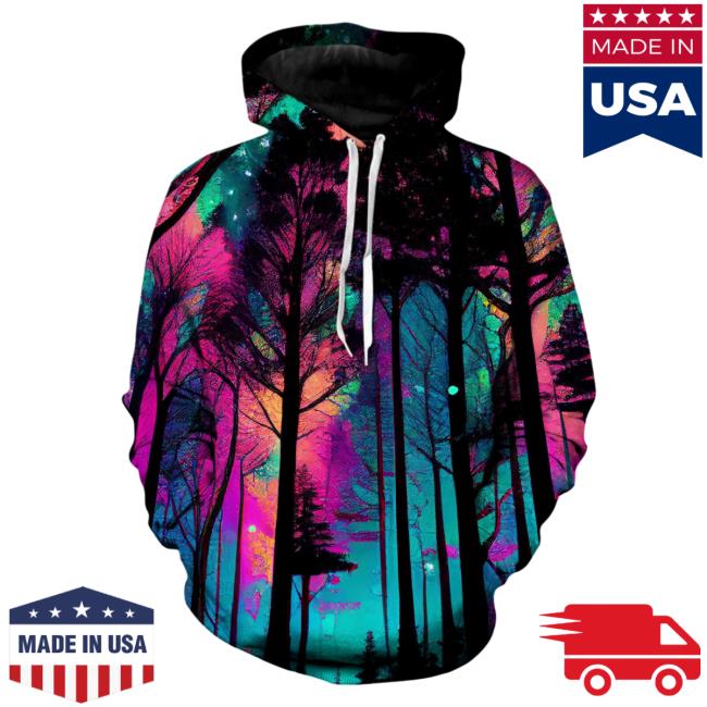 Official Iedm Clothing Psilo Woods Unisex Hoodies 3D All Over Print