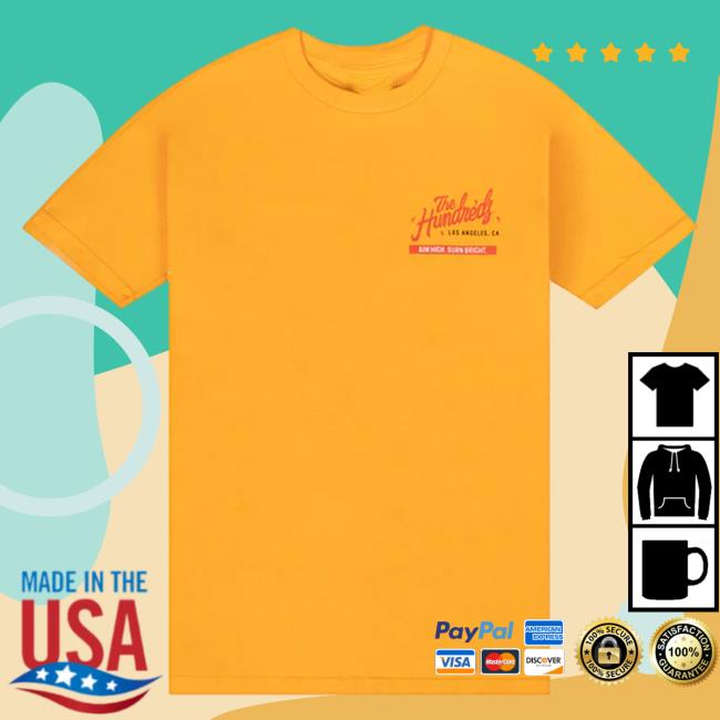 Official The Hundreds Merch Burn 'Em Shirt
