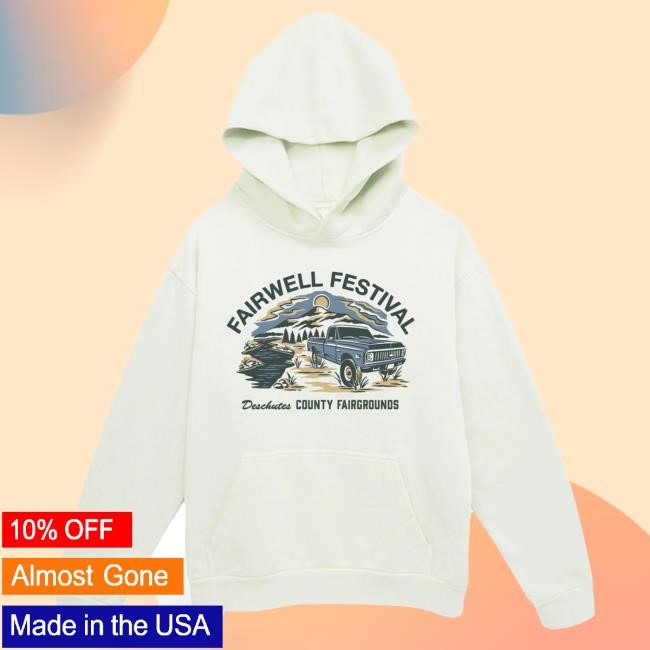 Official Fairwell Festival Merch Store Truck Pullover Hoodie