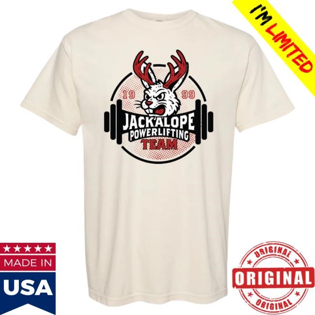 Official Treaty Oak Revival Merch Store Jackalope Powerlifting Team T Shirt